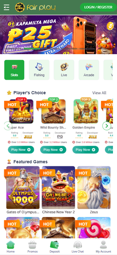 Fairplay Casino screenshot