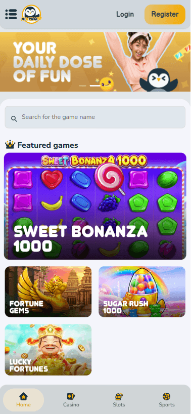 Playpal Casino screenshot